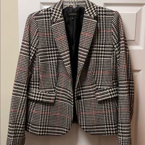 Talbots plaid blazer